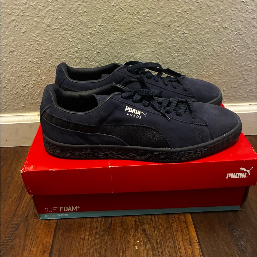 Puma Suede Sneakers - Dark Blue